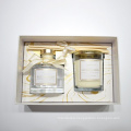 Platinum gift box: 100ml round bottle reed diffuser+100g scented candle luxury gift set